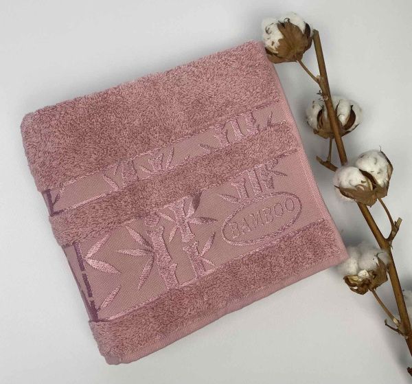 Рушник 50x90 Bamboo-2 Dirty- Pink