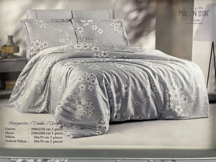 Постільна білизна Maison D'or тенцел 200х220  Marguerites Grey