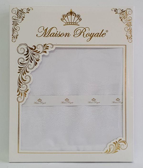 Скатертина тефлон Maison Royale 160*350 Dore White