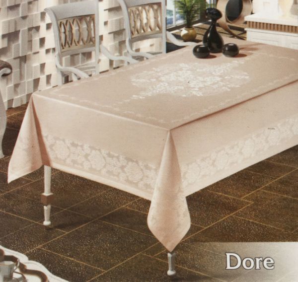 Скатертина тефлон Maison Royale 160*350 Dore Cappucino