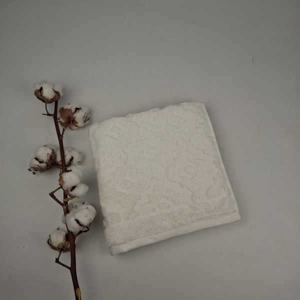 Рушник Philippus Cross Cotton 50х90 Barbara Молочний (A455)