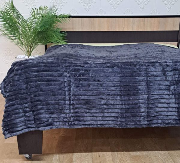 Покривало велюр 180х200 Anthracite (615)