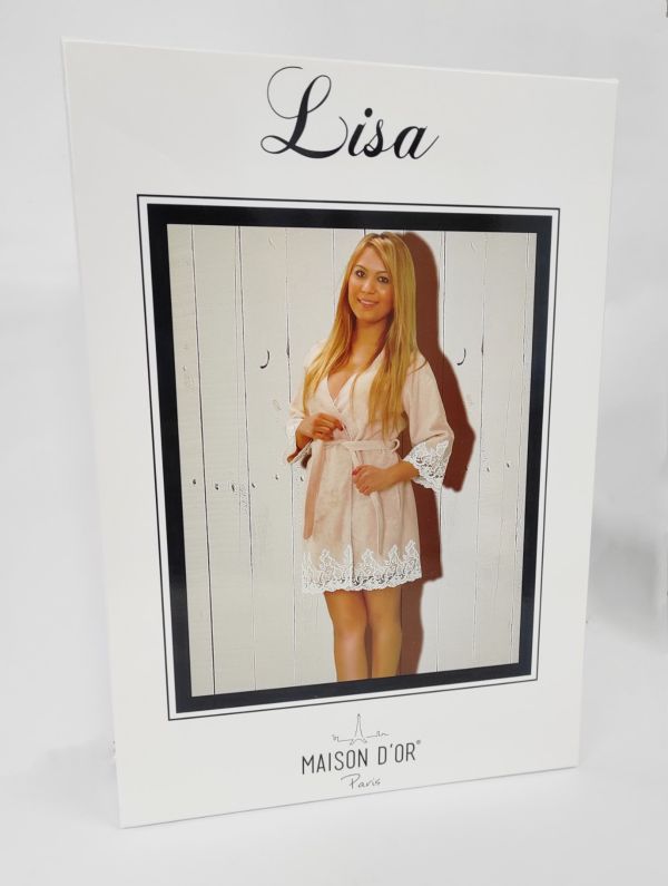 Халат жіночий Maison D'or Lisa Mint L