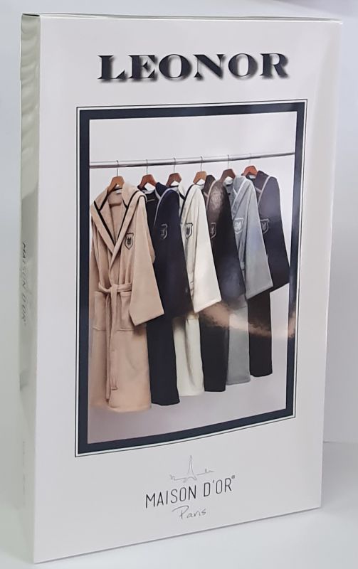 Халат чоловічий Maison D'or Leonor Plum S