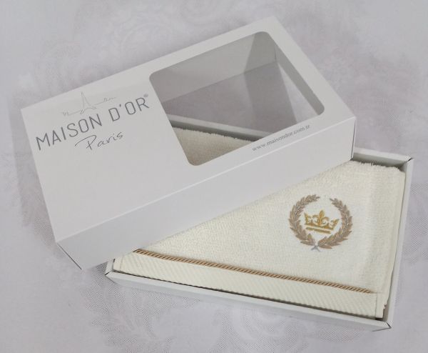 Рушники Maison D'or 4шт Pierre Loti Ecru