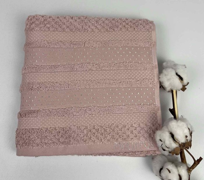 Рушник Philippus Air Cotton 50х90 Paris Рожевий(Е882)