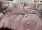 Постільна білизна Koloco сатин з вишивкою 150x210 см Light   Pink