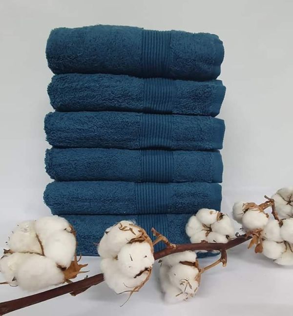 Рушник Cottonize 70х140 однотонний 912 Dark   Blue
