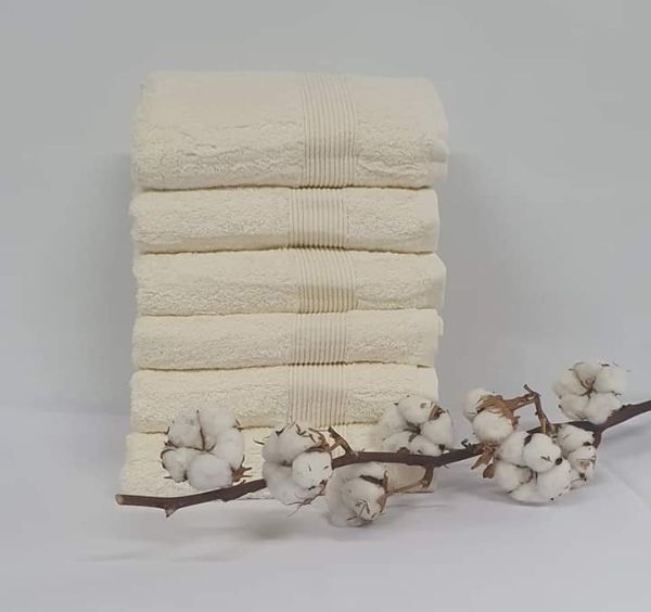 Рушник Cottonize 70х140 однотонний 912 Ecru