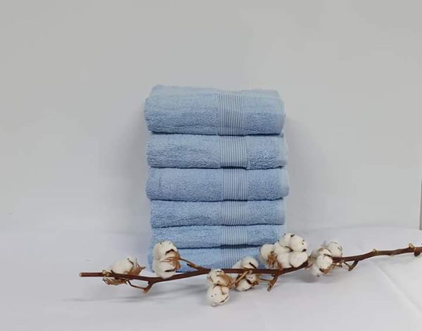 Рушник Cottonize 100х150 однотонний 912 Light blue