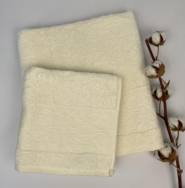 Набір рушників Cottonize 2 шт cod124 Ecru
