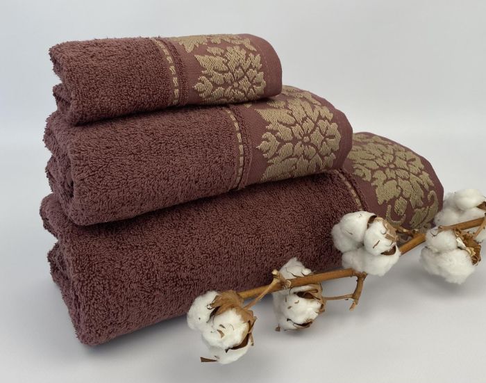 Набір рушників Cottonize 3 шт cod 105 Brown