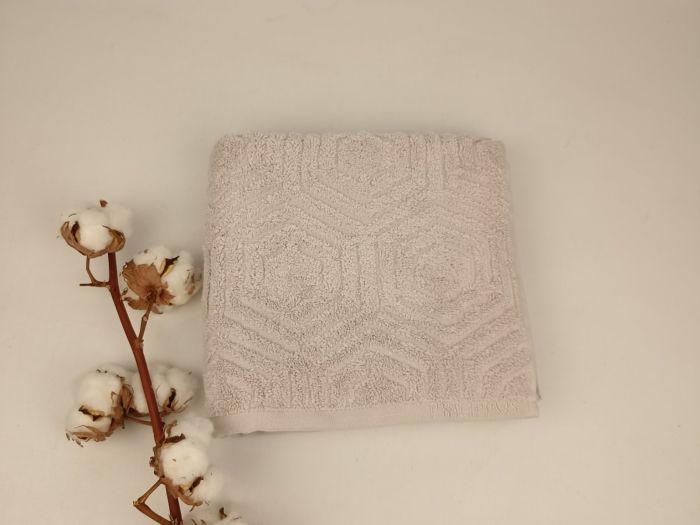 Рушник Philippus Cross Cotton 50х90 Cora Бежевий (A453)