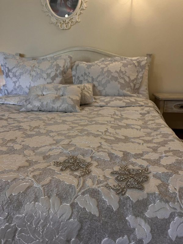 Покривало Pepper Home 270*260 Flora Grey