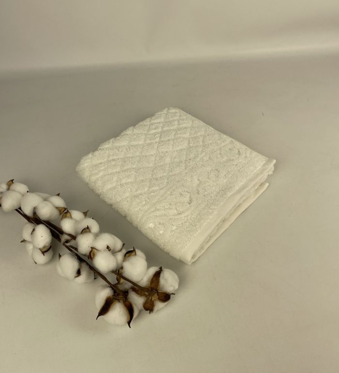 Рушник Philippus Delux Cotton 50х90 Ibiza Молочний (Е963)